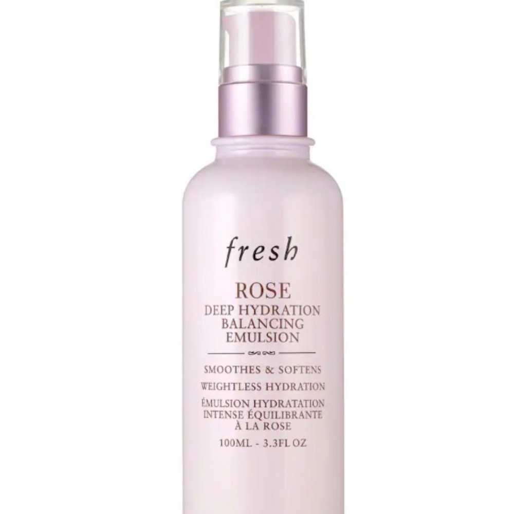 fresh Rose Deep Hydration Balancing Emulsion 3.3 fl oz BRAND NEW